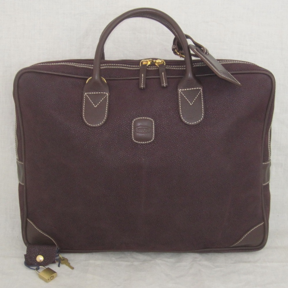 SOLD ON E BAY BRIC'S leather briefcase